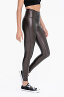 Glossy Liquid High Waist Leggings-Leggings-Krush Kandy, Women's Online Fashion Boutique Located in Phoenix, Arizona (Scottsdale Area)