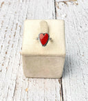 Stamped Red Opal Heart Slab Ring MADE TO ORDER-Ring Sizers-Rae Collective, Women's Online Fashion Boutique Located in Phoenix, Arizona (Scottsdale Area)