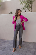After Hours Long Sleeve Blazer-Blazers-Krush Kandy, Women's Online Fashion Boutique Located in Phoenix, Arizona (Scottsdale Area)