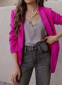 After Hours Long Sleeve Blazer-Blazers-Rae Collective, Women's Online Fashion Boutique Located in Phoenix, Arizona (Scottsdale Area)