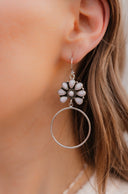 Kristyn's Blossom Hoop Earrings | MADE TO ORDER-Hoop Earrings-Rae Collective, Women's Online Fashion Boutique Located in Phoenix, Arizona (Scottsdale Area)