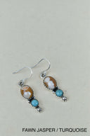 Anti Up Sterling Silver Earrings-Drop Earrings-Krush Kandy, Women's Online Fashion Boutique Located in Phoenix, Arizona (Scottsdale Area)