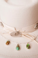 Three Stone Cluster Necklaces-Necklaces-Krush Kandy, Women's Online Fashion Boutique Located in Phoenix, Arizona (Scottsdale Area)