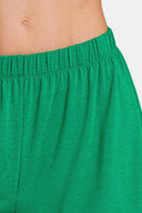Zenana Button Down Short Sleeve Top and Shorts Lounge Set-Loungewear-Rae Collective, Women's Online Fashion Boutique Located in Phoenix, Arizona (Scottsdale Area)