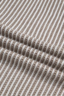Pale Khaki Contrast Trim Ribbed Knit Sweater Tank