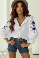 Elowen Threaded Bloom Blouse