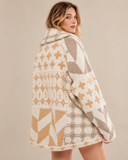 Mosaic Muse Patterned Cardigan