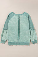 Casual Colorblock Pullover-Tops-Krush Kandy, Women's Online Fashion Boutique Located in Phoenix, Arizona (Scottsdale Area)