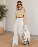 Amara Long Sleeve Crop Top