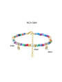 Multi Color Crystal Charm Beaded Bracelet-Bracelets-Krush Kandy, Women's Online Fashion Boutique Located in Phoenix, Arizona (Scottsdale Area)