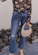 Kancan Bella Vista High-Rise Crop Flare Jeans-Jeans-Krush Kandy, Women's Online Fashion Boutique Located in Phoenix, Arizona (Scottsdale Area)