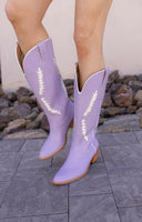 Jade Western Spirit Long Boots-Shoes-Rae Collective, Women's Online Fashion Boutique Located in Phoenix, Arizona (Scottsdale Area)