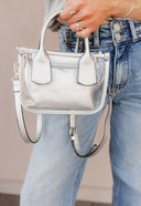 Stacey Clear Satchel Bag-handbags-Krush Kandy, Women's Online Fashion Boutique Located in Phoenix, Arizona (Scottsdale Area)