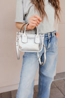 Stacey Clear Satchel Bag-handbags-Krush Kandy, Women's Online Fashion Boutique Located in Phoenix, Arizona (Scottsdale Area)