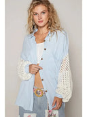 POL Take a Picture Button Down-Long Sleeve Tops-Rae Collective, Women's Online Fashion Boutique Located in Phoenix, Arizona (Scottsdale Area)