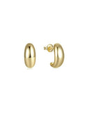 Sterling Geometric Minimalist Stud Earrings-Earrings-Krush Kandy, Women's Online Fashion Boutique Located in Phoenix, Arizona (Scottsdale Area)