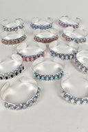 Octet Gem Sterling Silver Cuff-Cuffs-Krush Kandy, Women's Online Fashion Boutique Located in Phoenix, Arizona (Scottsdale Area)