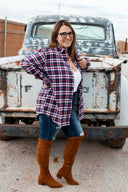 Cool As Ice Long Sleeve Plaid Top | S-2X, 3 Colors!-Long Sleeve Tops-Rae Collective, Women's Online Fashion Boutique Located in Phoenix, Arizona (Scottsdale Area)