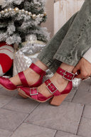 Hendrix Strappy Buckle Sandal-Sandals-Krush Kandy, Women's Online Fashion Boutique Located in Phoenix, Arizona (Scottsdale Area)