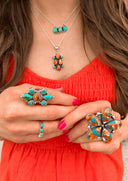 Sunset Cluster Pendant-Rae Collective, Women's Online Fashion Boutique Located in Phoenix, Arizona (Scottsdale Area)