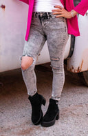 VERVET | So Sassy Distressed Acid Wash Jeans | PLUS/REG-Jeans-Rae Collective, Women's Online Fashion Boutique Located in Phoenix, Arizona (Scottsdale Area)