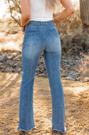Here For A Good Time Boot Cut Flare Denim | 2 Washes-Jeans-Rae Collective, Women's Online Fashion Boutique Located in Phoenix, Arizona (Scottsdale Area)