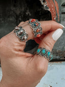 Teardrops On My Ring-Band Rings-Rae Collective, Women's Online Fashion Boutique Located in Phoenix, Arizona (Scottsdale Area)