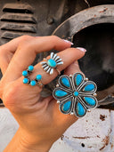 Sun Ring Sterling Silver Ring-Cluster Rings-Rae Collective, Women's Online Fashion Boutique Located in Phoenix, Arizona (Scottsdale Area)