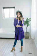Boyfriend Pocket Cardigan-Cardigans-Krush Kandy, Women's Online Fashion Boutique Located in Phoenix, Arizona (Scottsdale Area)