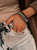 Kristyn's Highly Requested Stone Bangle MADE TO ORDER-Bangle Bracelets-Rae Collective, Women's Online Fashion Boutique Located in Phoenix, Arizona (Scottsdale Area)
