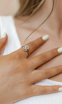 Double Halo Opal Ring-Dainty Rings-Rae Collective, Women's Online Fashion Boutique Located in Phoenix, Arizona (Scottsdale Area)