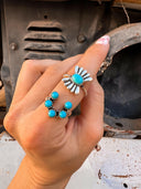 Sun Ring Sterling Silver Ring-Cluster Rings-Rae Collective, Women's Online Fashion Boutique Located in Phoenix, Arizona (Scottsdale Area)
