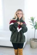 Chevron Sherpa Jacket | S-XL-Jackets-Krush Kandy, Women's Online Fashion Boutique Located in Phoenix, Arizona (Scottsdale Area)