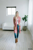 Boyfriend Pocket Cardigan-Cardigans-Rae Collective, Women's Online Fashion Boutique Located in Phoenix, Arizona (Scottsdale Area)