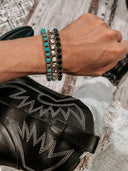Kristyn's Highly Requested Stone Bangle MADE TO ORDER-Bangle Bracelets-Rae Collective, Women's Online Fashion Boutique Located in Phoenix, Arizona (Scottsdale Area)