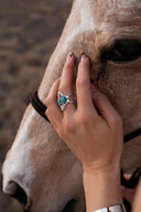Free As The Wind Triple Stone Ring-Statement Rings-Rae Collective, Women's Online Fashion Boutique Located in Phoenix, Arizona (Scottsdale Area)
