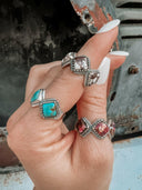 Diamond in Your Eyes Ring MADE TO ORDER-Band Rings-Rae Collective, Women's Online Fashion Boutique Located in Phoenix, Arizona (Scottsdale Area)