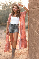 Risen Feeling Fine Frayed Waist Hem Shorts | S-XL-Shorts-Rae Collective, Women's Online Fashion Boutique Located in Phoenix, Arizona (Scottsdale Area)