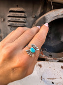 Sun Ring Sterling Silver Ring-Cluster Rings-Rae Collective, Women's Online Fashion Boutique Located in Phoenix, Arizona (Scottsdale Area)