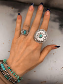 Blooming Boho Sterling Silver Ring MADE TO ORDER-Cluster Rings-Rae Collective, Women's Online Fashion Boutique Located in Phoenix, Arizona (Scottsdale Area)