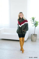 Chevron Sherpa Jacket | S-XL-Jackets-Rae Collective, Women's Online Fashion Boutique Located in Phoenix, Arizona (Scottsdale Area)