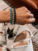 Kristyn's Highly Requested Stone Bangle MADE TO ORDER-Bangle Bracelets-Rae Collective, Women's Online Fashion Boutique Located in Phoenix, Arizona (Scottsdale Area)