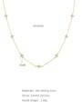 Cubic Zirconia Star Minimalist Necklace-Necklaces-Krush Kandy, Women's Online Fashion Boutique Located in Phoenix, Arizona (Scottsdale Area)