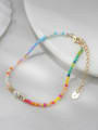 Sunset Stones Beaded Minimalist Bracelet-Bracelets-Krush Kandy, Women's Online Fashion Boutique Located in Phoenix, Arizona (Scottsdale Area)