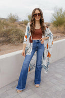 Sunset Stroll Kancan Mid-Rise Flare Jeans-Denim-Krush Kandy, Women's Online Fashion Boutique Located in Phoenix, Arizona (Scottsdale Area)