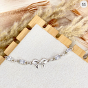 Klassic Kandy Crystal Bow Bracelet-Bracelets-Rae Collective, Women's Online Fashion Boutique Located in Phoenix, Arizona (Scottsdale Area)