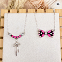 Multi Bow Sterling Silver Necklaces-Necklaces-Rae Collective, Women's Online Fashion Boutique Located in Phoenix, Arizona (Scottsdale Area)