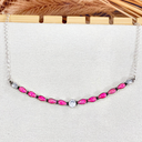 Opal & Stone Statement Necklace-Necklaces-Rae Collective, Women's Online Fashion Boutique Located in Phoenix, Arizona (Scottsdale Area)