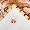 Loretta's Stripe Slab Necklace-Necklaces-Rae Collective, Women's Online Fashion Boutique Located in Phoenix, Arizona (Scottsdale Area)