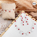 Solstice Serenade Sterling Silver & Stone Set-Necklaces-Rae Collective, Women's Online Fashion Boutique Located in Phoenix, Arizona (Scottsdale Area)